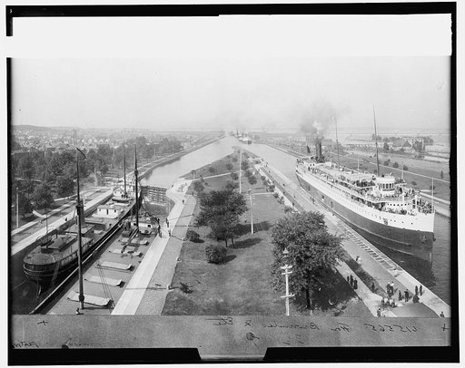 The Locks, Sault Ste. Marie, Mich.