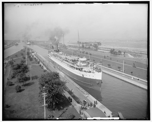 The Locks, Saulte [sic] Ste. Marie, Mich.