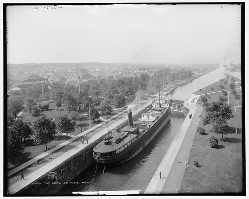 The Locks, S.S. Marie, Mich.