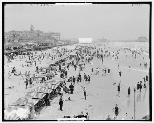 Beach, Atlantic City, N.J.