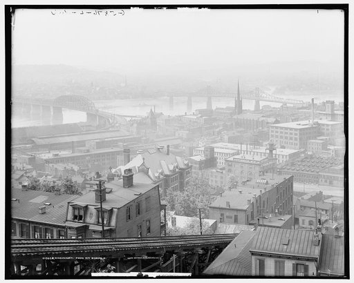 Cincinnati from Mt. Adams, O[hio