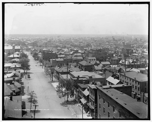 Columbus, Ohio, from the court house