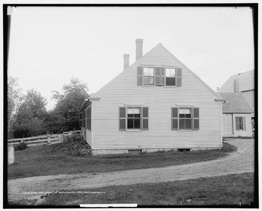 Barn and house on Maplewood Farm, Maplewood, N.H.