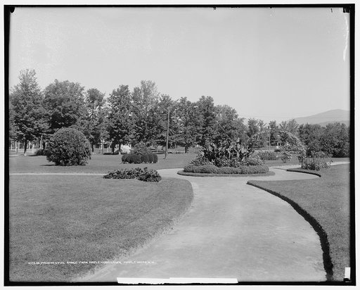 Presidential Range from Maplewood [House] lawn, Maplewood, N.H.