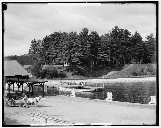 Fort William Henry Hotel and Prospect Mt. [Mountain], Lake George, N.Y.