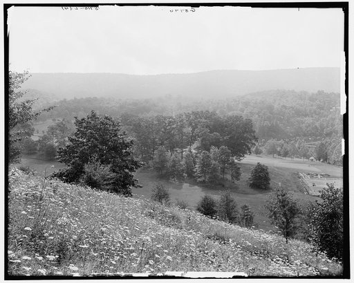 The Homestead from Sunset Hill, Hot Springs, Va.