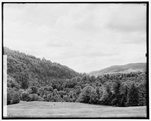 Williams River Valley east from Brockway, Vt.