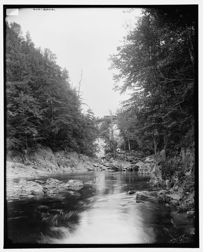 Connecticut River Valley, Vt., in Brockway gorge