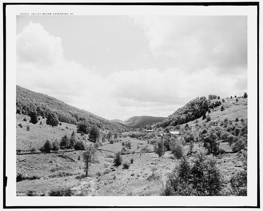 Valley below Cavendish, Vt.