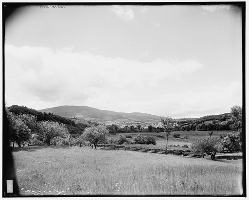 Connecticut River Valley, Vt., toward Ludlow from the south