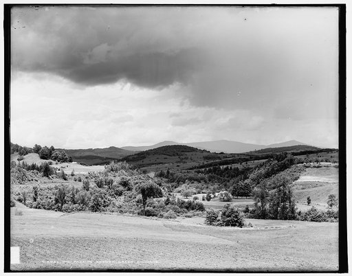 The Passing shower, Green Mountains