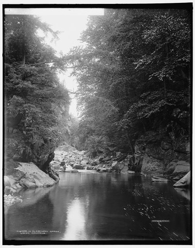 In Clarendon Gorge, Green Mountains