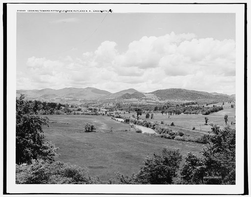 Looking toward Pittsfield from Rutland R.R., Green Mts., Vt.