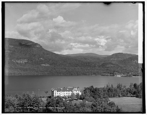 Lake Dunmore Hotel [i.e. Mountain Spring Hotel] and Lake Dunmore, Green Mts.