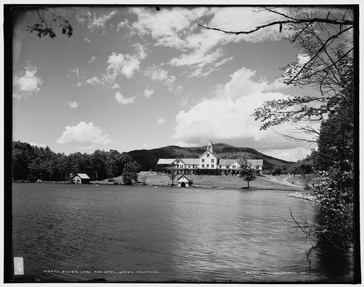 Silver Lake and hotel, Green Mountains