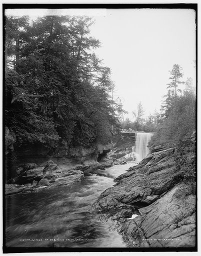 Gorge at Belden's Falls, Green Mountains