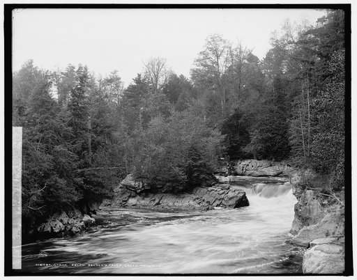 Gorge below Belden's Falls, Green Mountains