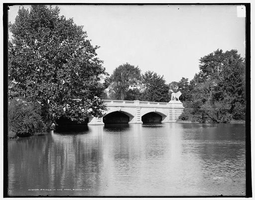 Bridge in the park, Buffalo, N.Y.