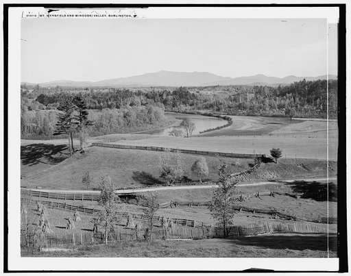 Mt. [Mount] Mansfield and Winooski Valley, Burlington, Vt.