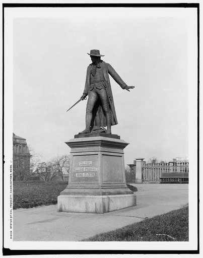 Statue of Col. Prescott, Charlestown, Mass.