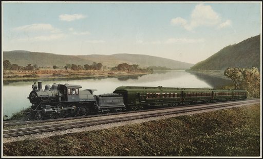 Black Diamond Express, [Lehigh Valley Railroad], Pennsylvania