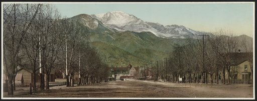 Pike's Peak Avenue, Colorado Springs, Colorado