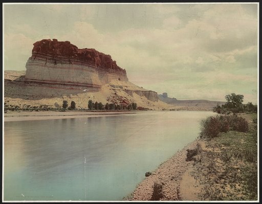 Bluffs of the Green River, Wyoming
