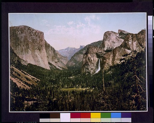 Yosemite Valley from Artists' Point, Calif.