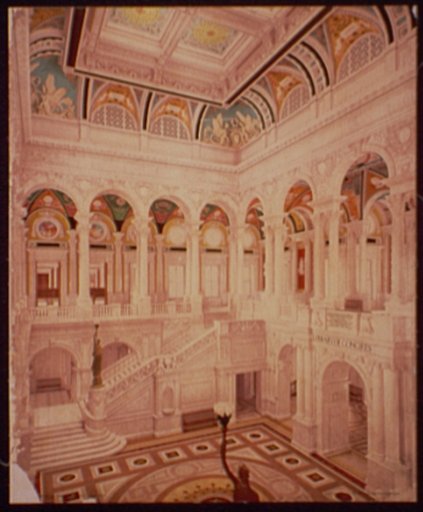 Library of Congress, Central Stair Hall