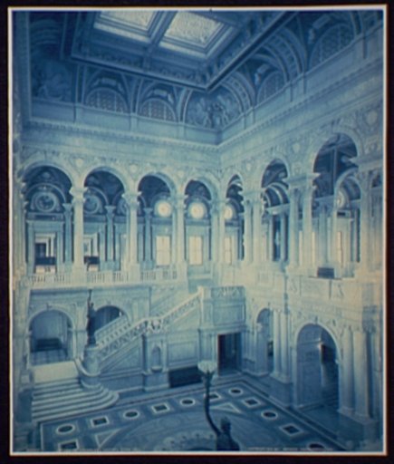 The Library of Congress, Central Stair Hall