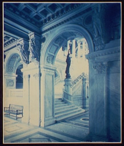 The Library of Congress, North Staircase, Central Stair Hall