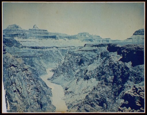 The Grand Canon [sic] of Arizona, up Granite Gorge, foot of Bright Angel Trail