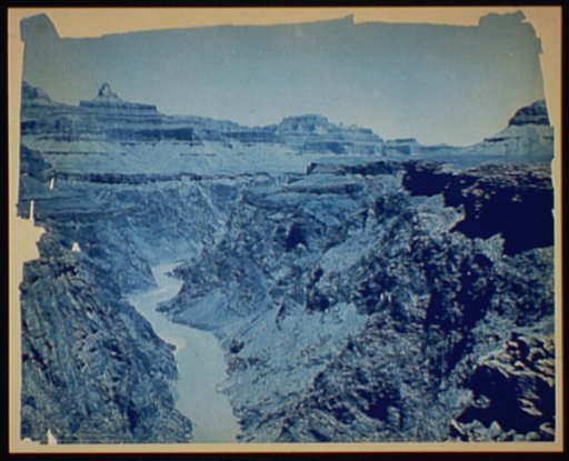 The Grand Canon [sic] of Arizona, up Granite Gorge, foot of Bright Angel Trail