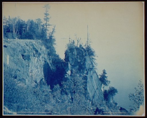 Pulpit Rock, Presque Isle. Near Marqueet [sic], Mich.