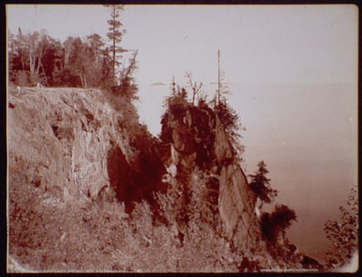 Pulpit Rock, Presque Isle. Near Marqueet [sic], Mich.