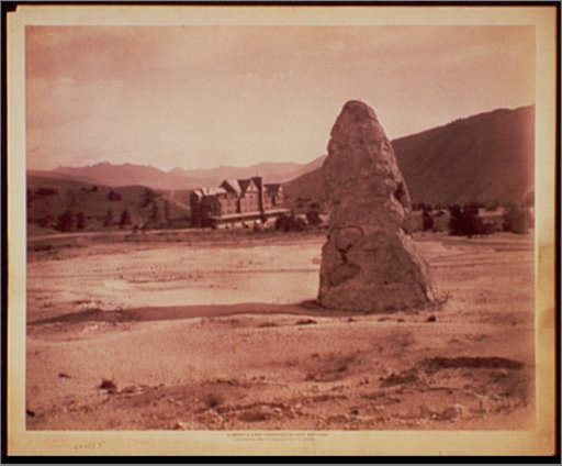 Liberty Cap, Mammoth Hot Springs