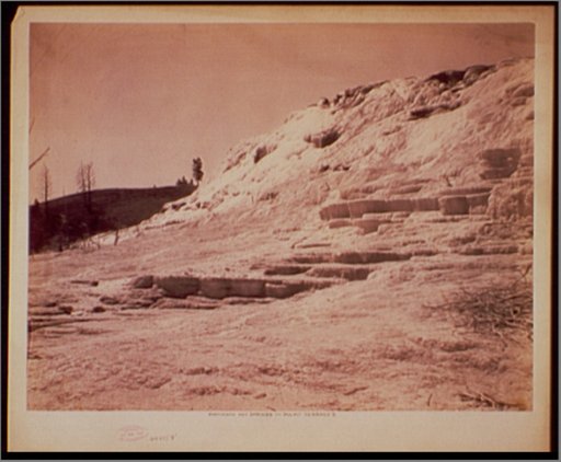 Mammoth Hot Springs, Pulpit Terraces