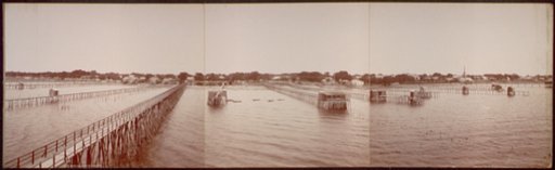 Shore Line at Bay St. Louis, Miss