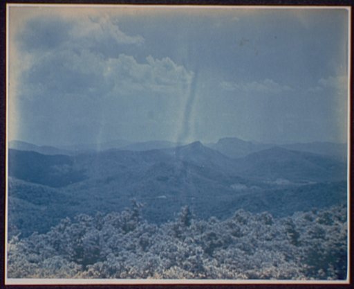 The Blue Ridge from Mt. Toxaway, Sapphire, N.C.