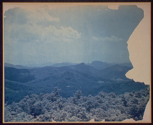 The Blue Ridge from Mt. Toxaway, Sapphire, N.C.