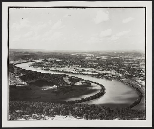Chattanooga and the Tennessee River, from Lookout Mountain