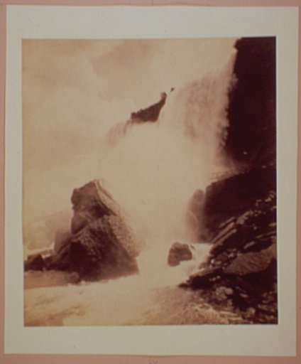The American Falls from below Cave of the Winds