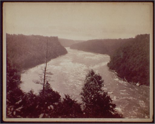 The Rapids of Niagara, Lewiston Branch, N.Y. Central Ry.