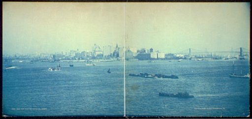 New York from the Statue of Liberty