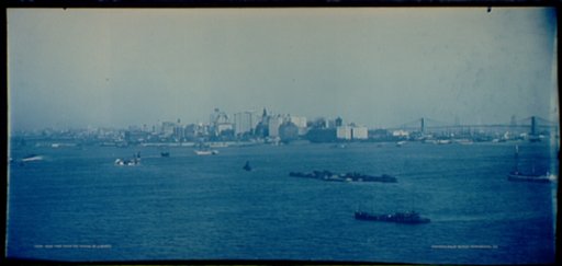 New York from the Statue of Liberty
