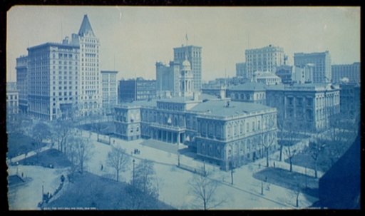 The City Hall and Park, New York