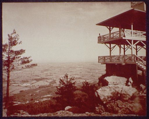 Looking north from High Rock, near Pen Mar Park