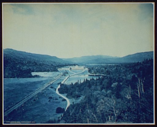 Crawford House from Elephant's Head, White Mountains