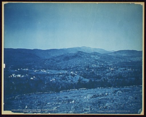 Jackson & Mt. Washington from Thorn Mountain, WhiteMountains