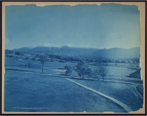 Presidential Range from Waumbek Hall, Jefferson, White Mountains